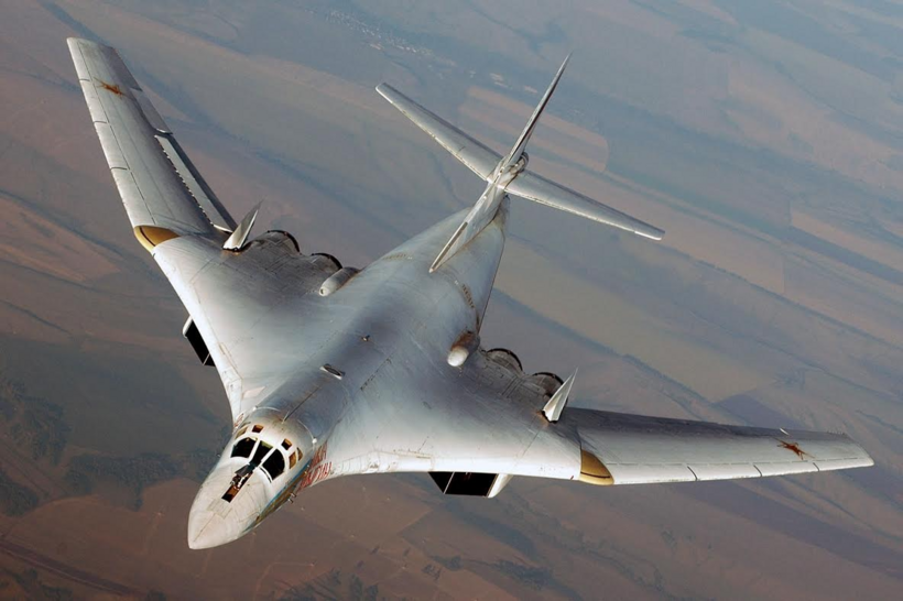 Máy bay ném bom chiến lược Tu-160. Ảnh: Getty