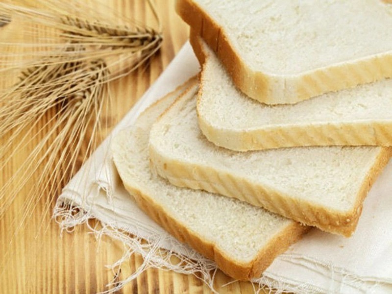 Bánh mì trắng. Ảnh minh họa