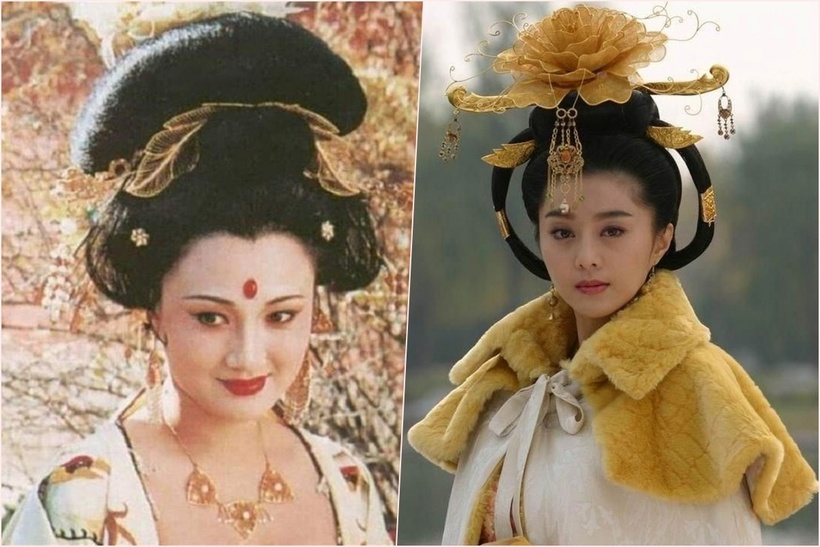Diễn viên Lâm Phương Bình và Phạm Băng Băng cũng từng đóng vai Dương Quý Phi.