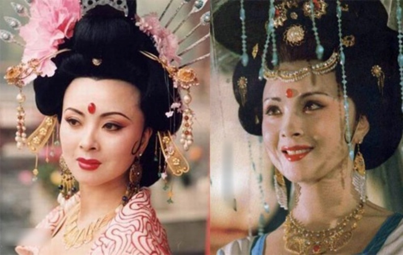 Diễn viên Chu Khiết gây ấn tượng với "Dương Quý Phi" (1992).