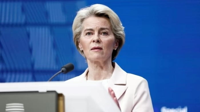 Chủ tịch Ủy ban Châu Âu Ursula von der Leyen. Ảnh: Pravda
