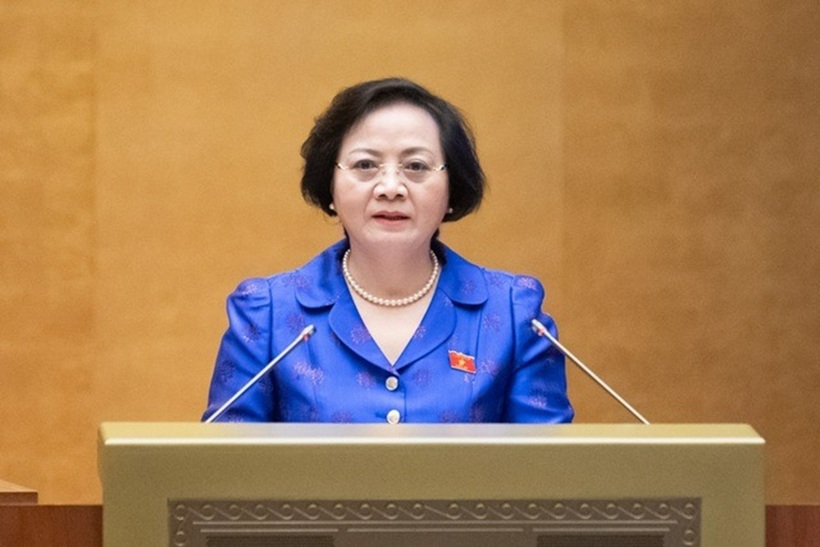 Bộ trưởng Bộ Nội vụ Phạm Thị Thanh Trà.