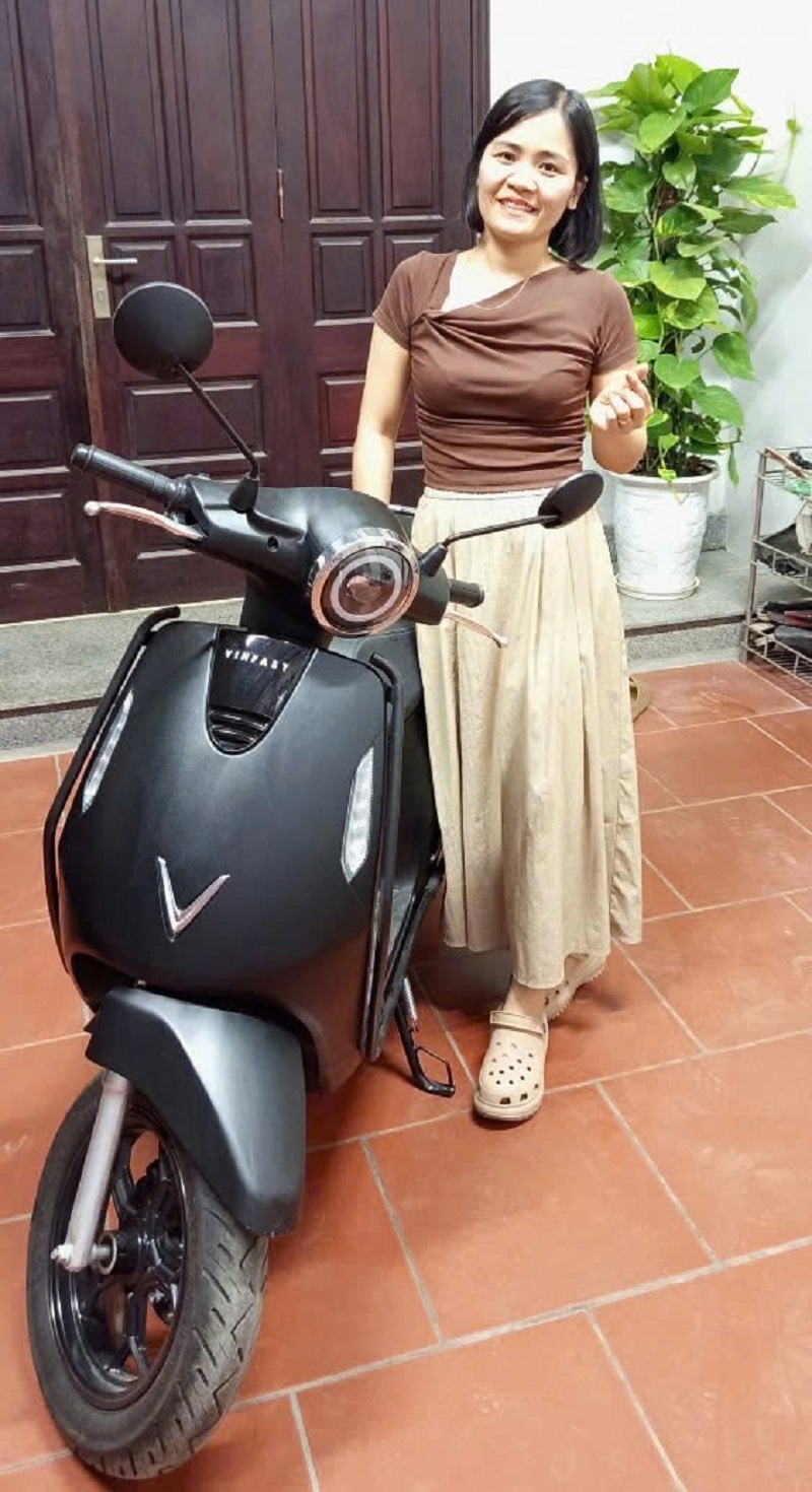 Chị Hoàng Thị Dung (Hà Nội).
