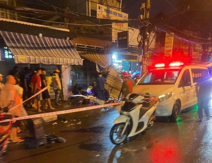 Hiện trường vụ việc. Ảnh: Người lao động