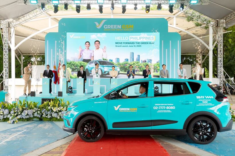 GSM chính thức ra mắt Green GSM - Thương hiệu taxi điện đầu tiên tại Philippines - 1