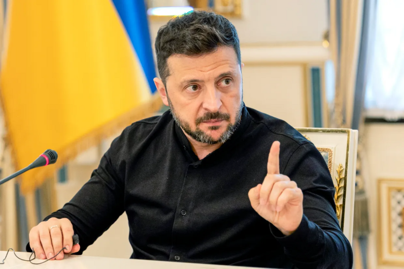 Tổng thống Ukraine Volodymyr Zelensky. Ảnh: Getty