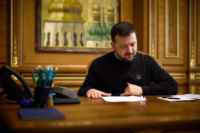 Tổng thống Ukraine Volodymyr Zelensky. Ảnh: Kyiv Independent