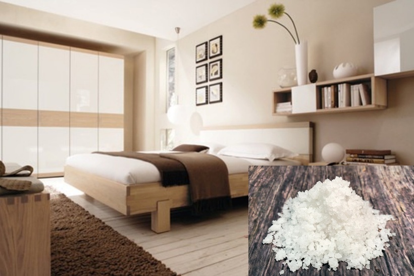 Để muối dưới gầm giường để làm gì?