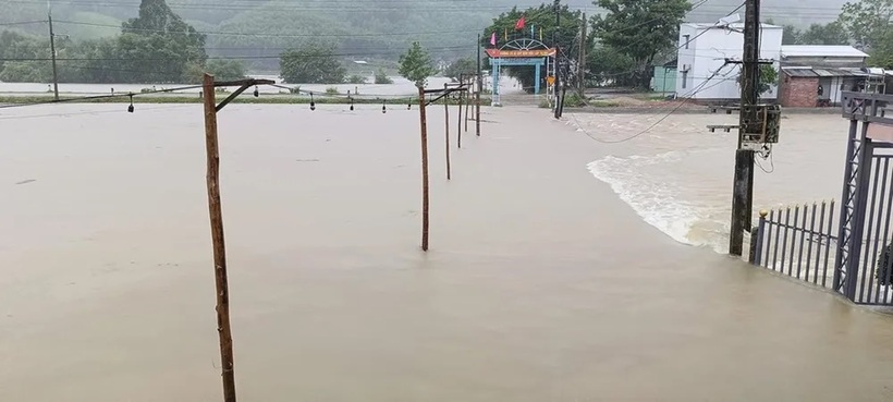 Các khu vực bị ngập sâu