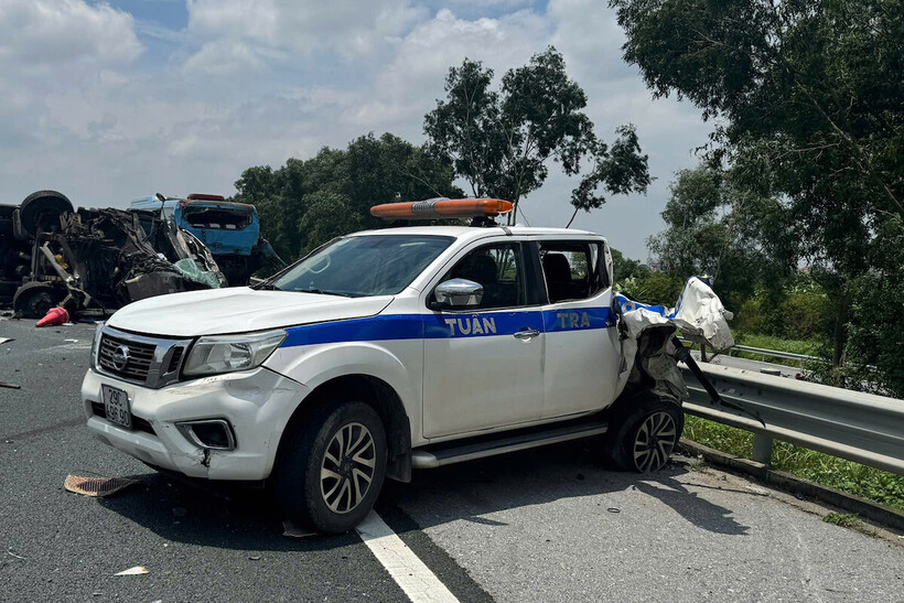 Hiện trường vụ tai nạn