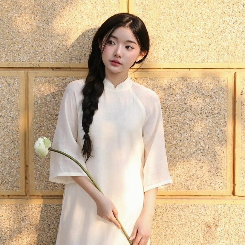 Kiểu tóc này không chỉ tôn lên vẻ đẹp dịu dàng, thanh thoát mà còn mang đến sự trẻ trung, tươi mới đầy cuốn hút. Ảnh minh họa.
