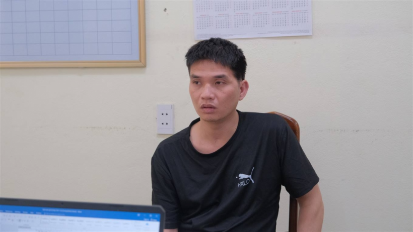 Đối tượng Hoàng Văn Duy. Ảnh: VOV