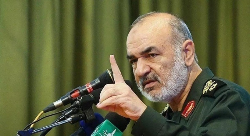 Tư lệnh Lực lượng Vệ binh Cách mạng Hồi giáo Iran (IRGC) Hossein Salami. Ảnh: Times of Israel