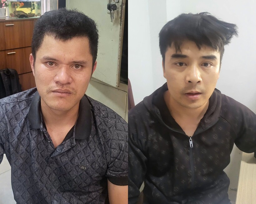 Bắt giữ lái xe và phụ xe chở hàng quá tải, chống đối lực lượng CSGT