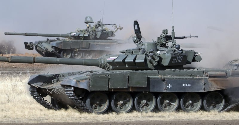 Xe tăng T-72. Ảnh: Getty