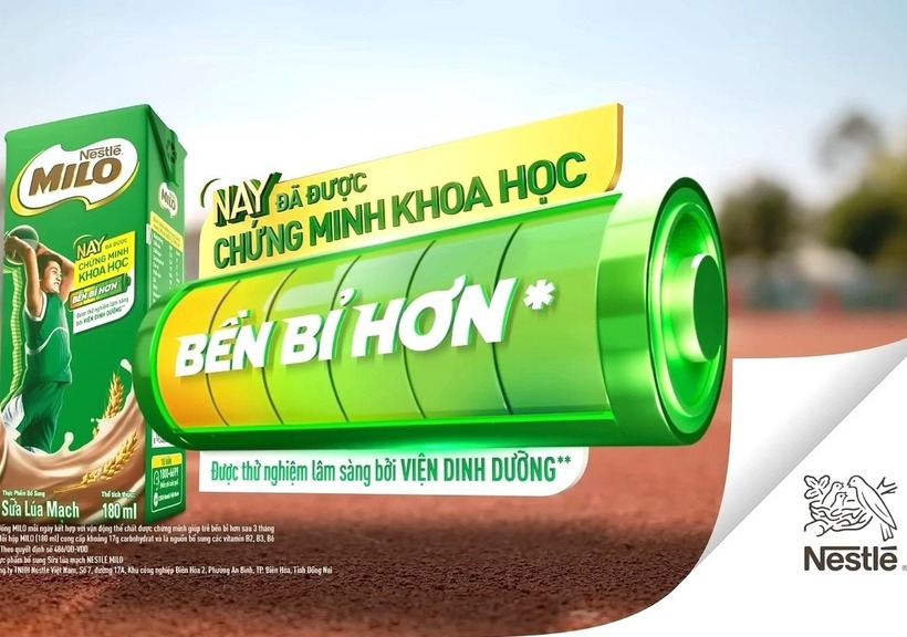 Một số sản phẩm của Công ty TNHH Nestlé Việt Nam quảng cáo gây nhầm lẫn cho người tiêu dùng. Ảnh: Công an tỉnh Đồng Nai.