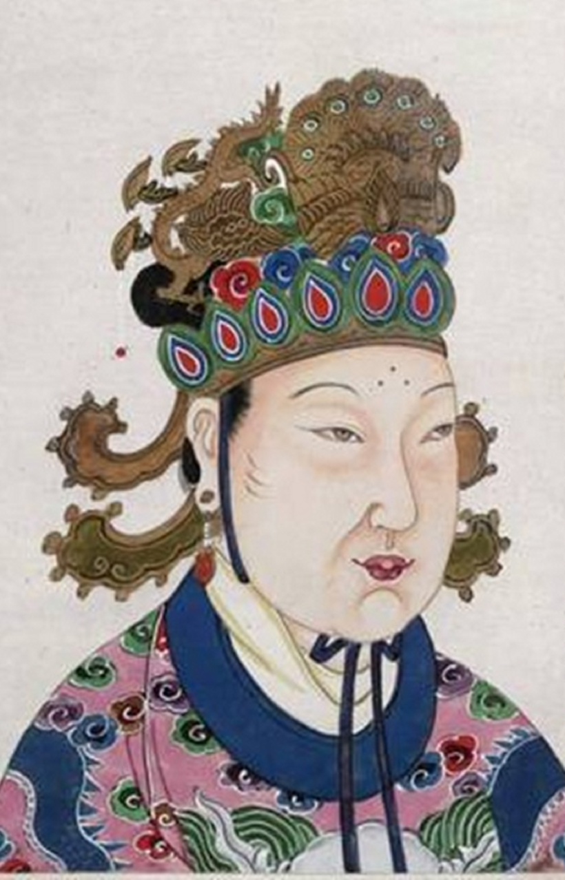 Tranh vẽ Võ Tắc Thiên