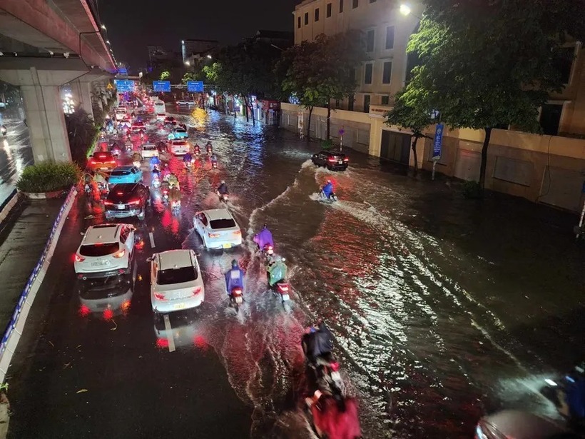 Miền Bắc chấm dứt nắng nóng diện rộng, thay vào đó là mưa rào và dông rải rác ở vùng núi và trung du, có nơi mưa to. Ảnh minh hoạ.