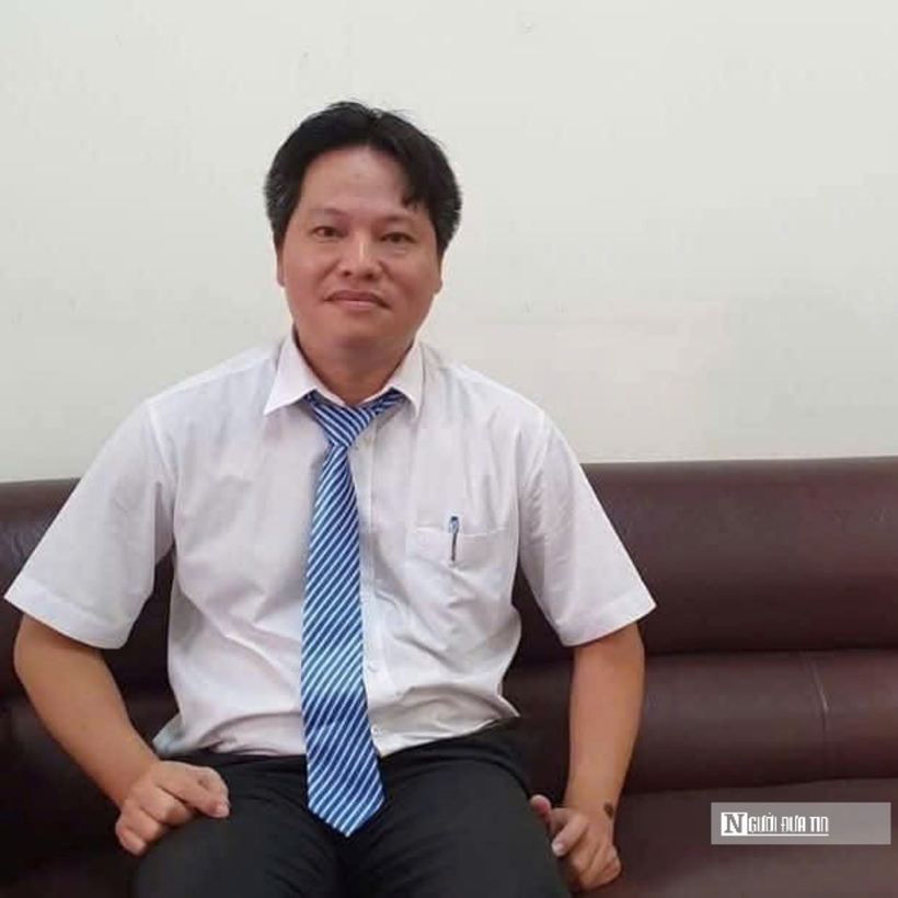 Thầy Phan Thế Hoài - giáo viên Ngữ văn tại TP.HCM. Ảnh: Người Đưa Tin