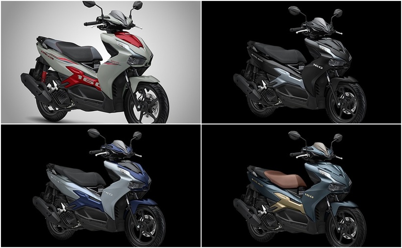 Honda Air Blade các phiên bản. (Nguồn: Honda)