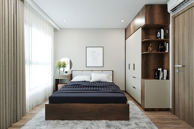 Cửa phòng ngủ không được đối diện với cửa chính.