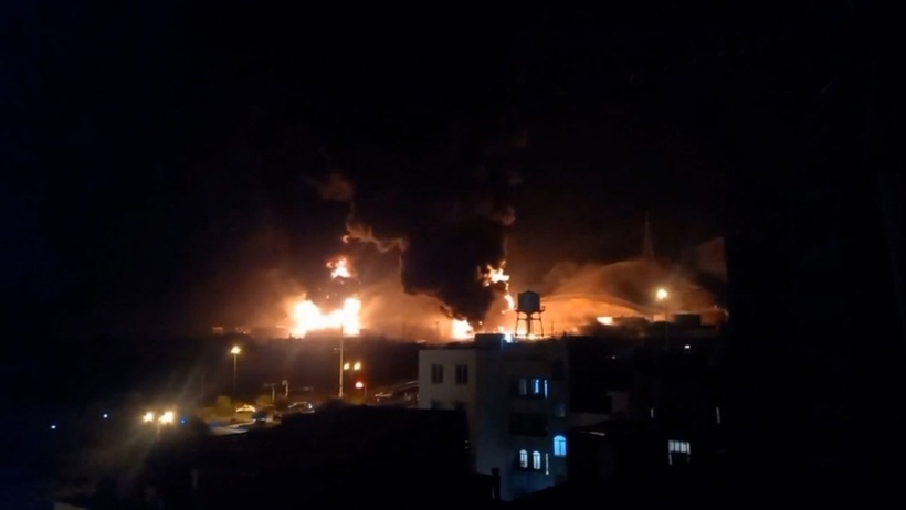 Đợt tập kích mới nhất được không quân Iran tiến hành vào khoảng gần 21h tối. Ảnh: Reuters