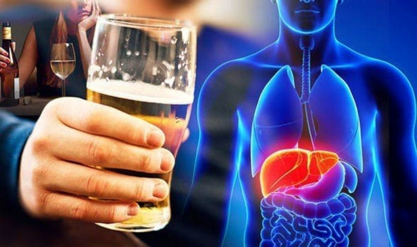 Việc lạm dụng rượu kéo dài trong nhiều năm có thể làm suy giảm nghiêm trọng khả năng tự phục hồi này của gan. Hậu quả là gan có thể phải chịu những tổn thương nghiêm trọng và vĩnh viễn, ảnh hưởng đến chức năng hoạt động của nó. Ảnh minh họa.