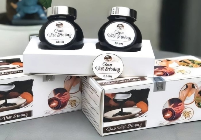 Sản phẩm vi phạm quảng cáo. Ảnh: Dân trí