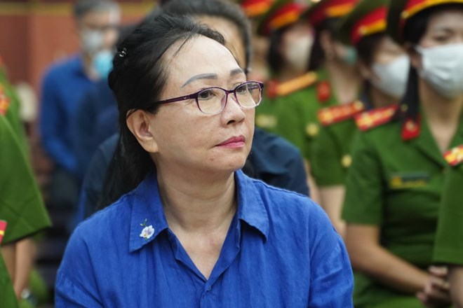 Bị cáo Trương Mỹ Lan. Ảnh: Lao Động