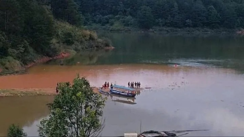 Nam thanh niên mất tích khi đi câu cá đã được tìm thấy. Ảnh: PLO.