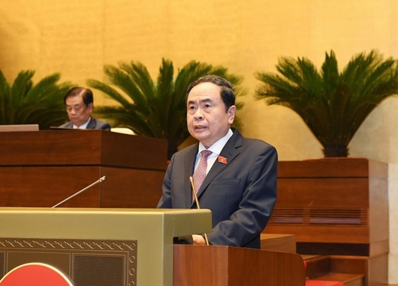 Chủ tịch Quốc hội Trần Thanh Mẫn.