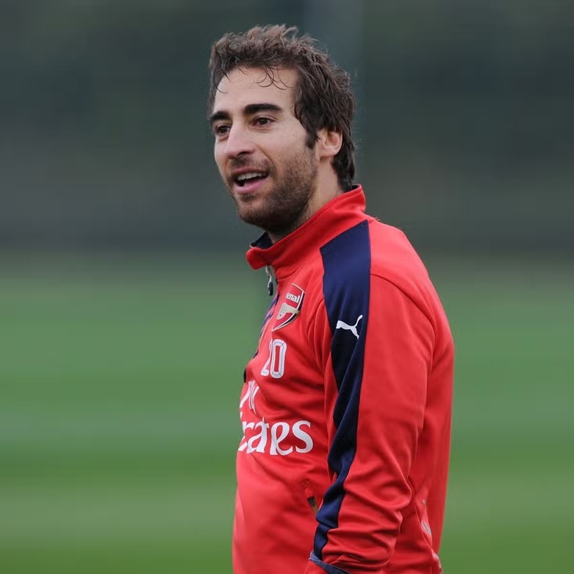 Mathieu Flamini, cựu tiền vệ Arsenal.