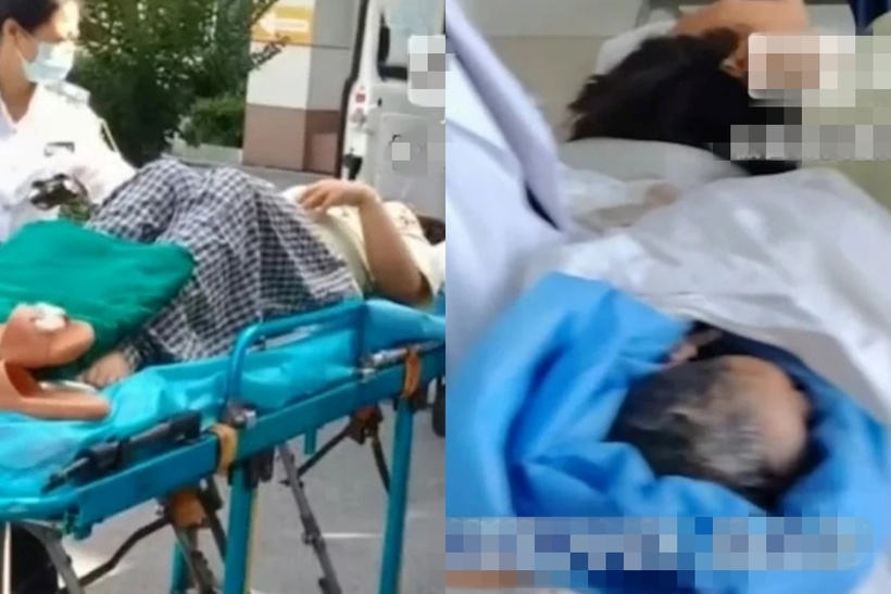 Chưa đầy một giờ sau khi nhập viện, vào lúc 15h22, cô Lý đã sinh hạ một bé trai nặng 2,5kg. Ảnh: Saostar.