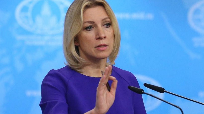 Người phát ngôn Bộ Ngoại giao Nga Maria Zakharova. Ảnh: Moscow Times
