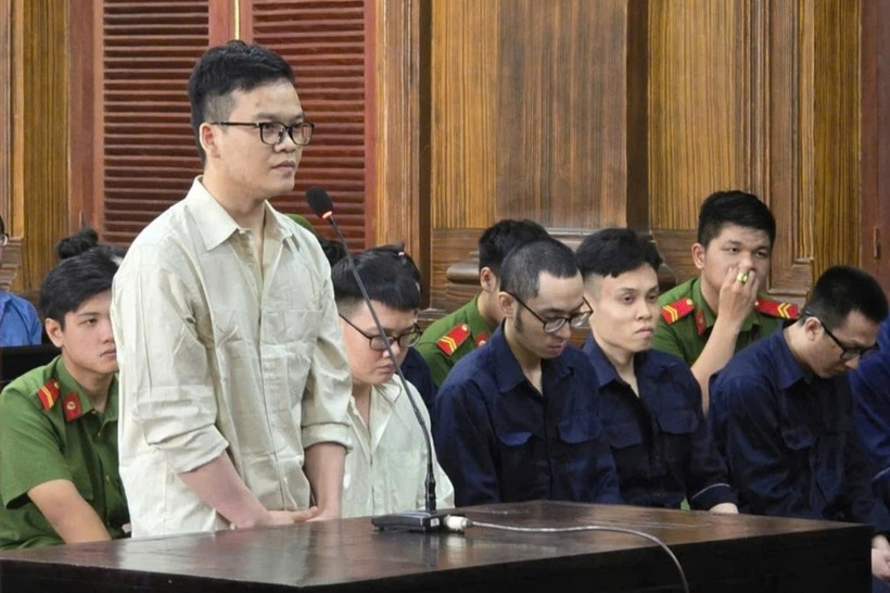 Bị cáo Thắng tại tòa. Ảnh: Báo Dân trí.