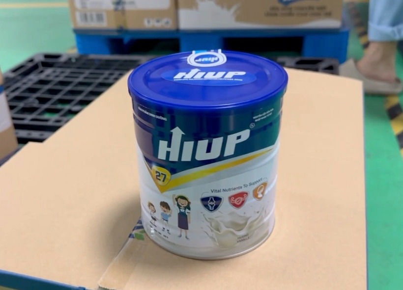 Sản phẩm dinh dưỡng HIUP 27. Ảnh: VnExpress