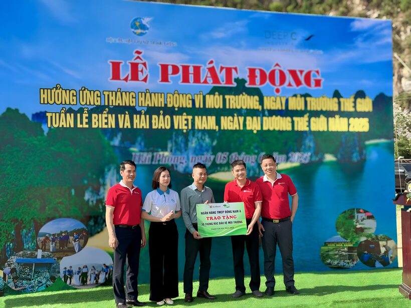 Cán bộ nhân viên SeABank chung tay làm sạch 11 bãi biển vì môi trường xanh - 2