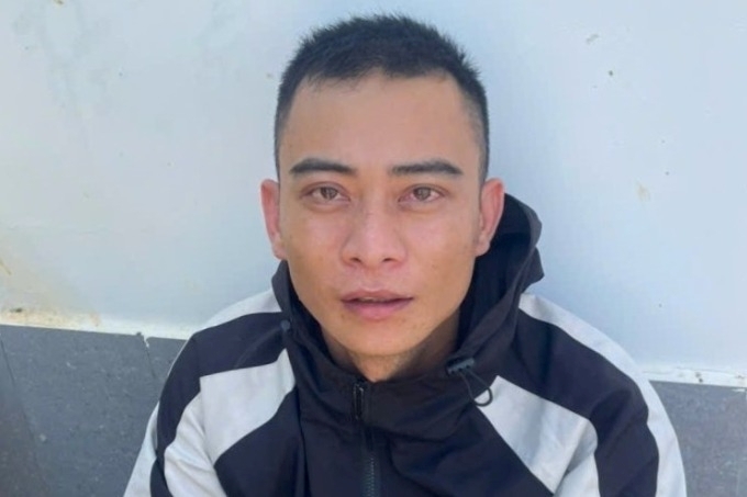 Ngô Văn Cà Trương bị cảnh sát bắt giữ tại Bình Thuận. Ảnh: VnExpess