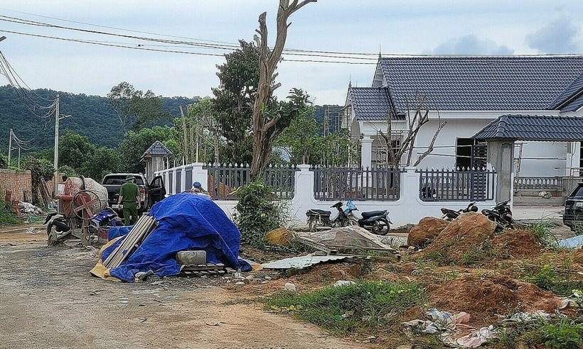 Hiện trường một vụ án. Ảnh minh họa