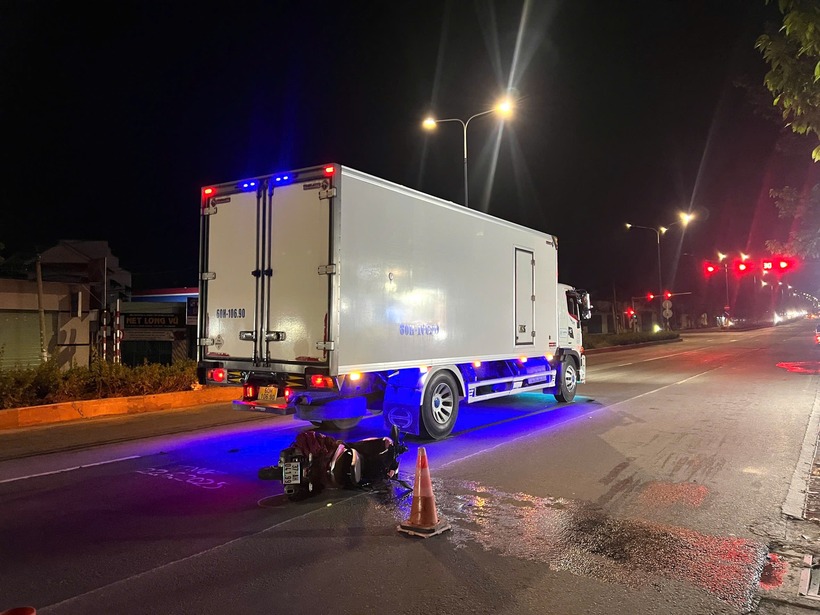 Hiện trường vụ tai nạn. Ảnh: Báo Xây dựng.