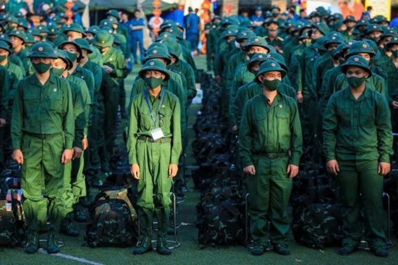 Tiêu chuẩn chung đi nghĩa vụ quân sự năm 2025 được thực hiện theo Thông tư 148/2018/TT-BQP, riêng tiêu chuẩn sức khỏe thực hiện theo Thông tư 105/2023/TT-BQP. Ảnh minh họa: Thanh Niên