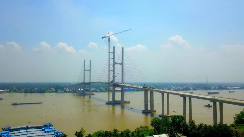 Dự án cầu Rạch Miễu 2 có tổng mức đầu tư hơn 6.810 tỷ đồng do Ban Quản lý dự án Mỹ Thuận làm chủ đầu tư.