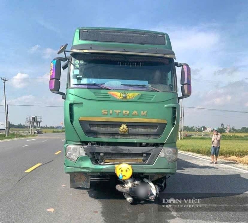 Hiện trường vụ tai nạn. Ảnh: Dân Việt
