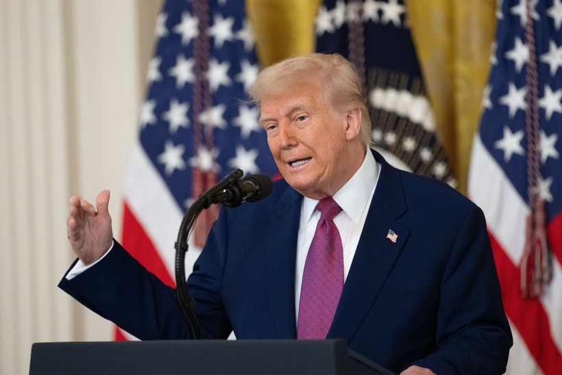 Tổng thống Mỹ Donald Trump. Ảnh: THX/TTXVN
