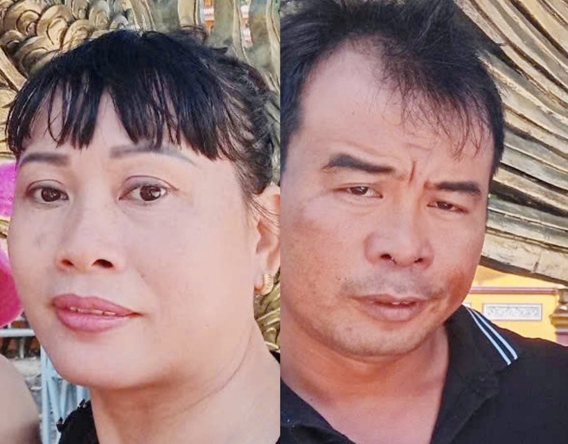 Hai nghi phạm Kiều và Long. (Ảnh: Cơ quan công an)