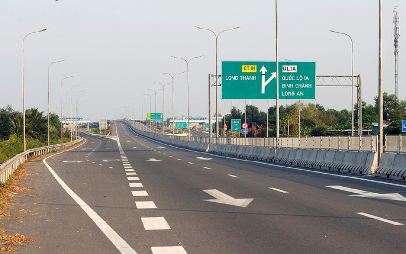 Tuyến đường cao tốc Bến Lức – Long Thành đoạn qua tỉnh Long An