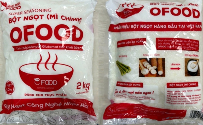 Mì chính Ofood của công ty Nhật Minh Food.