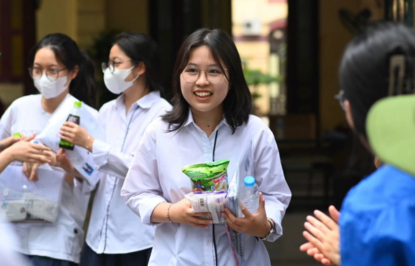 Thí sinh dự thi tốt nghiệp THPT