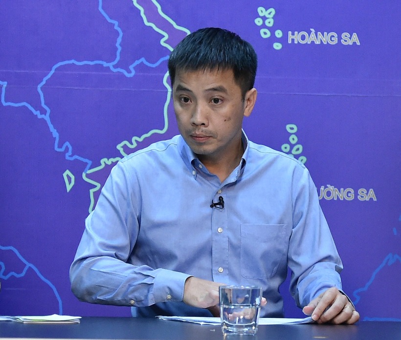 TS. Đậu Anh Tuấn- Phó Tổng thư ký Liên đoàn Thương Mại và Công nghiệp Việt Nam (VCCI) (Ảnh: VGP/Dương Tuấn).