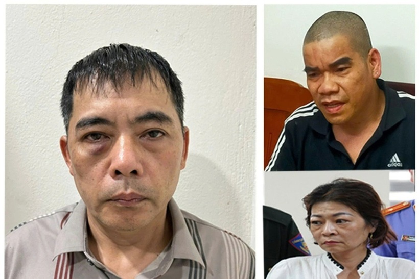 Các đối tượng cầm đầu (Ảnh: Công an Thanh Hóa).